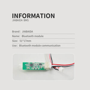 Smart BMS communication part BT module connect to phone setting and ...